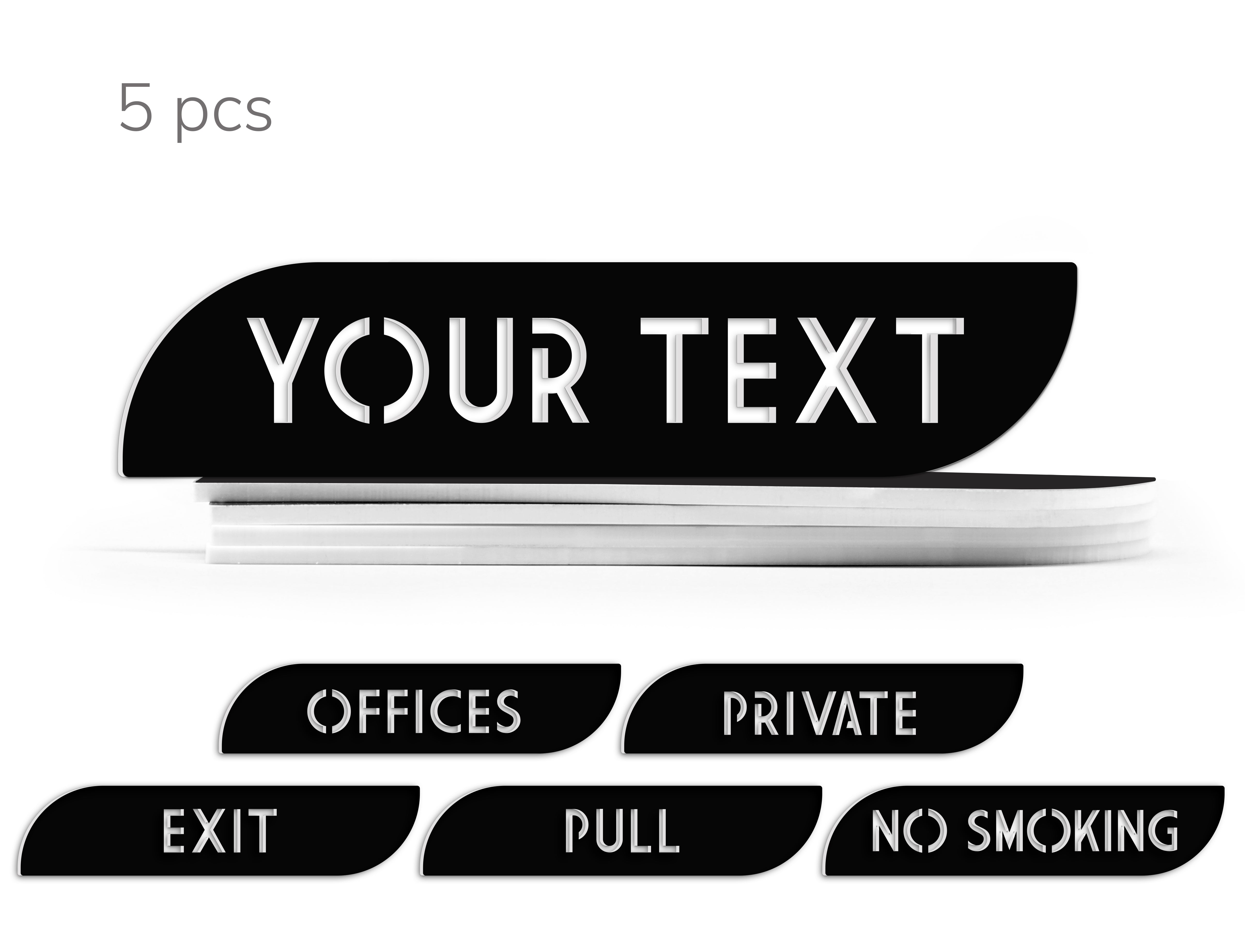 Plaque De Porte Personnalisée Plaque De Porte Aluminium Texte Buanderie