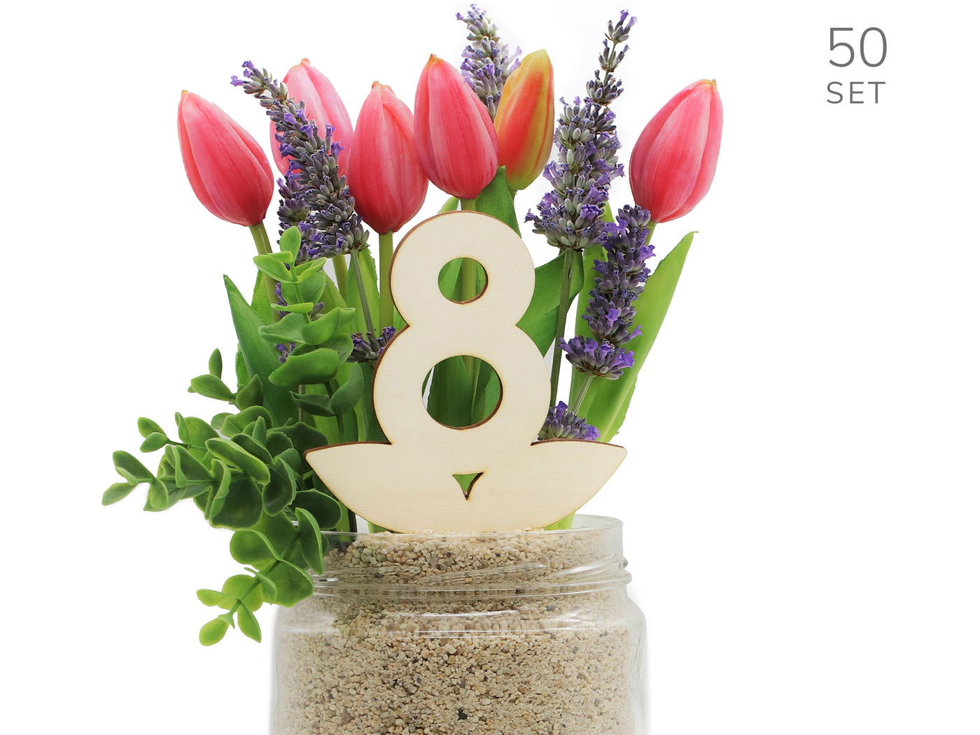 Retro - Table numbers - Restaurant and Wedding wood table numbers