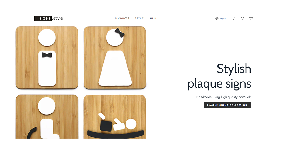 SIGNS.style | Signage for private & business Spaces - the cool way.