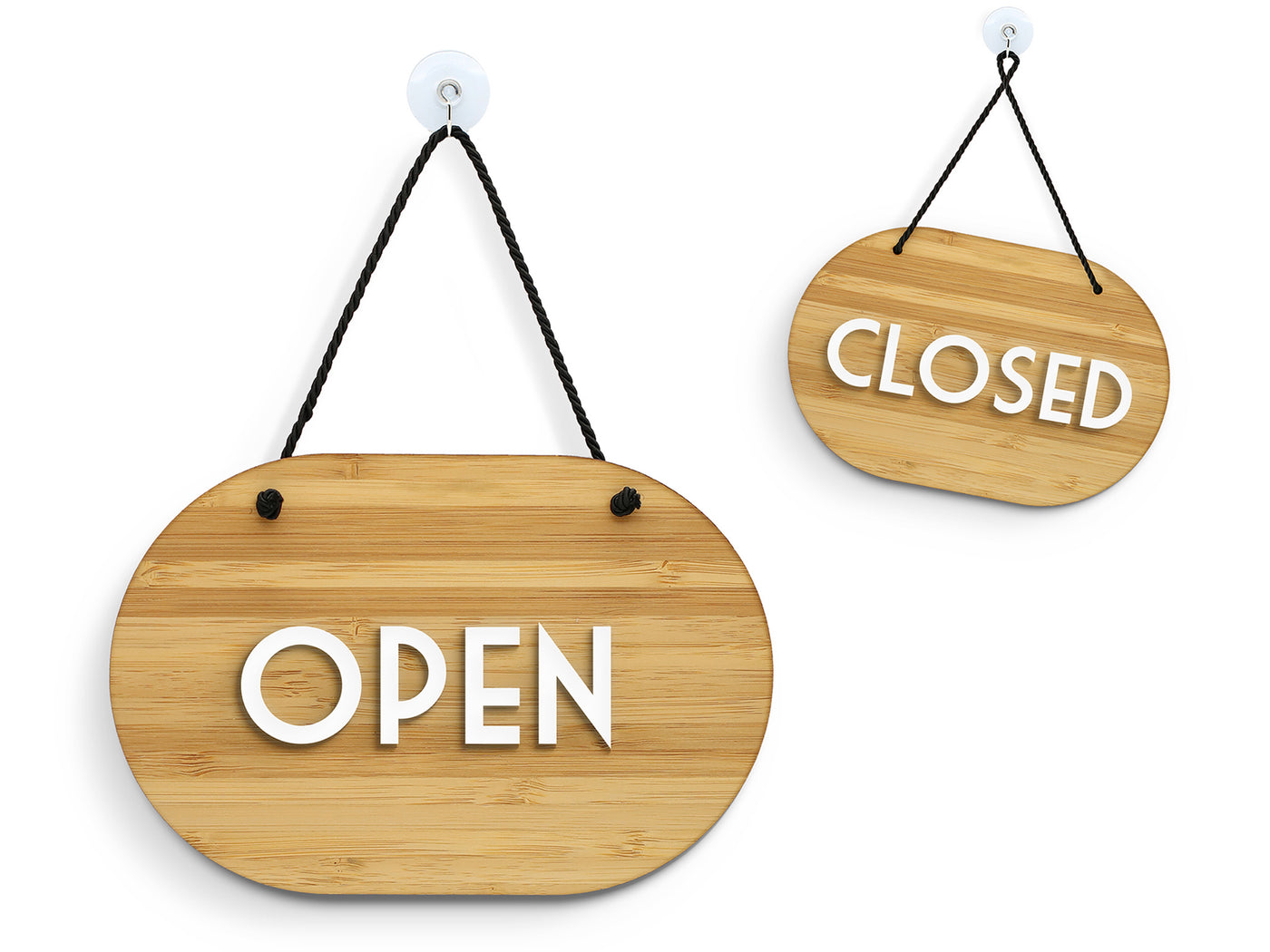 Retro, Oval - Open / Closed Sign | SIGNS.style