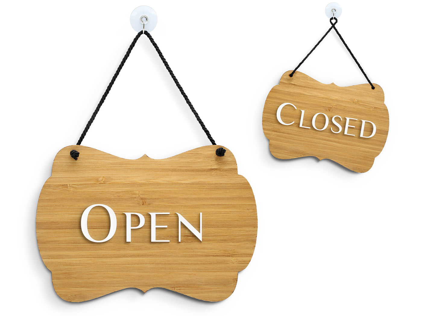Elegant, Shabby - Open / Closed Sign | SIGNS.style
