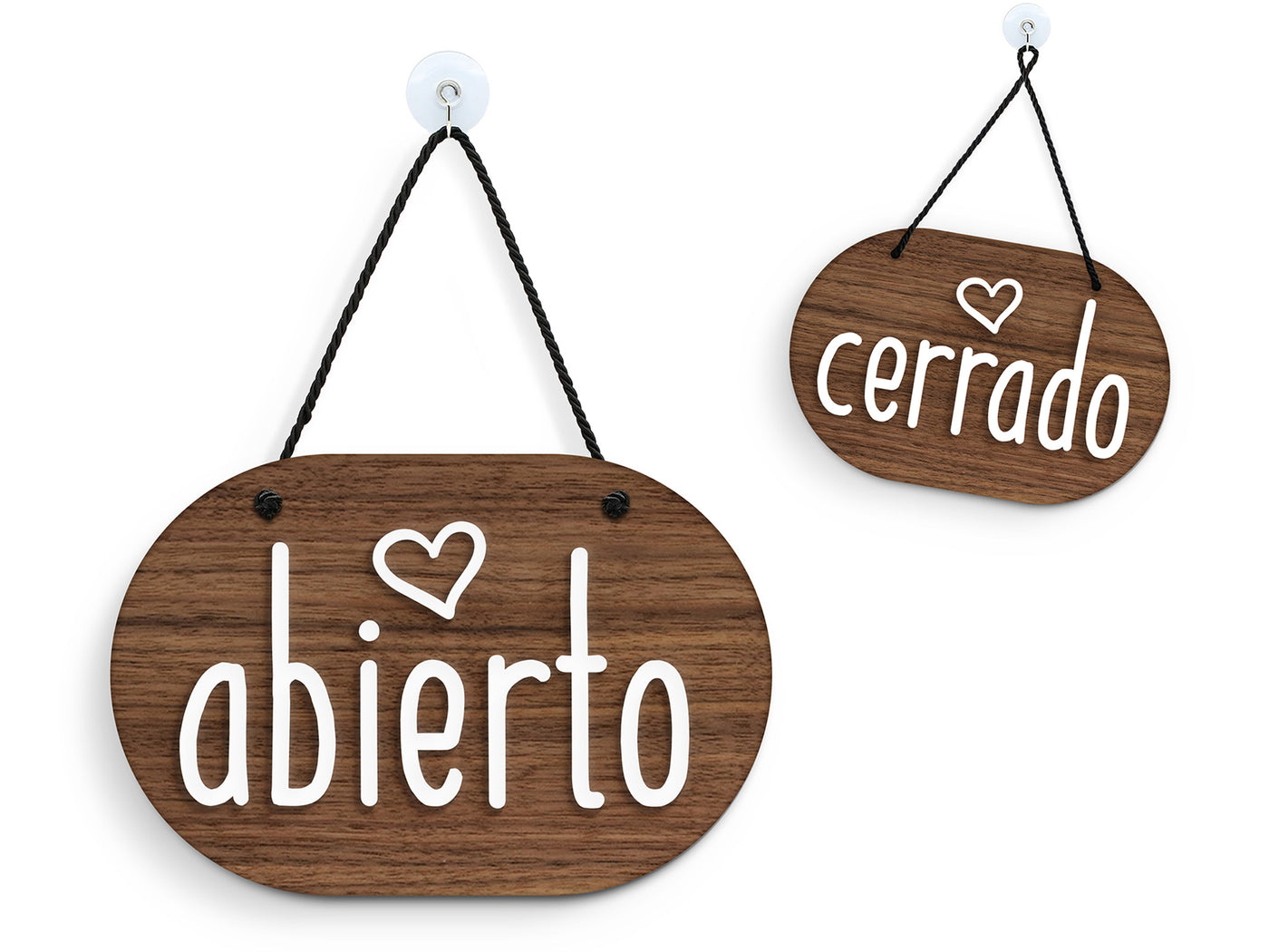 Sweety, Oval - Cartel Abierto / Cerrado