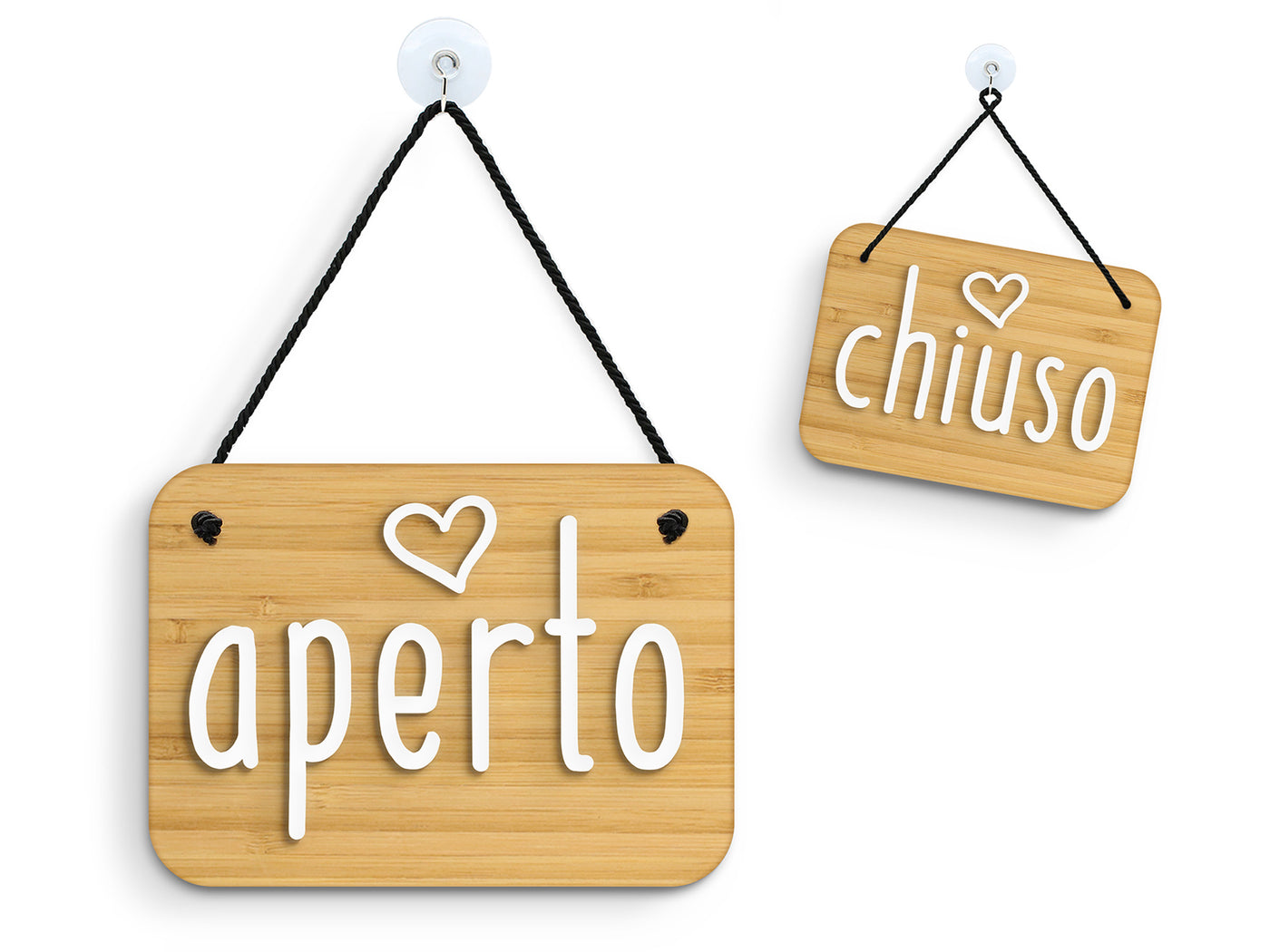 Sweety, Rettangolare - Cartello Aperto / Chiuso