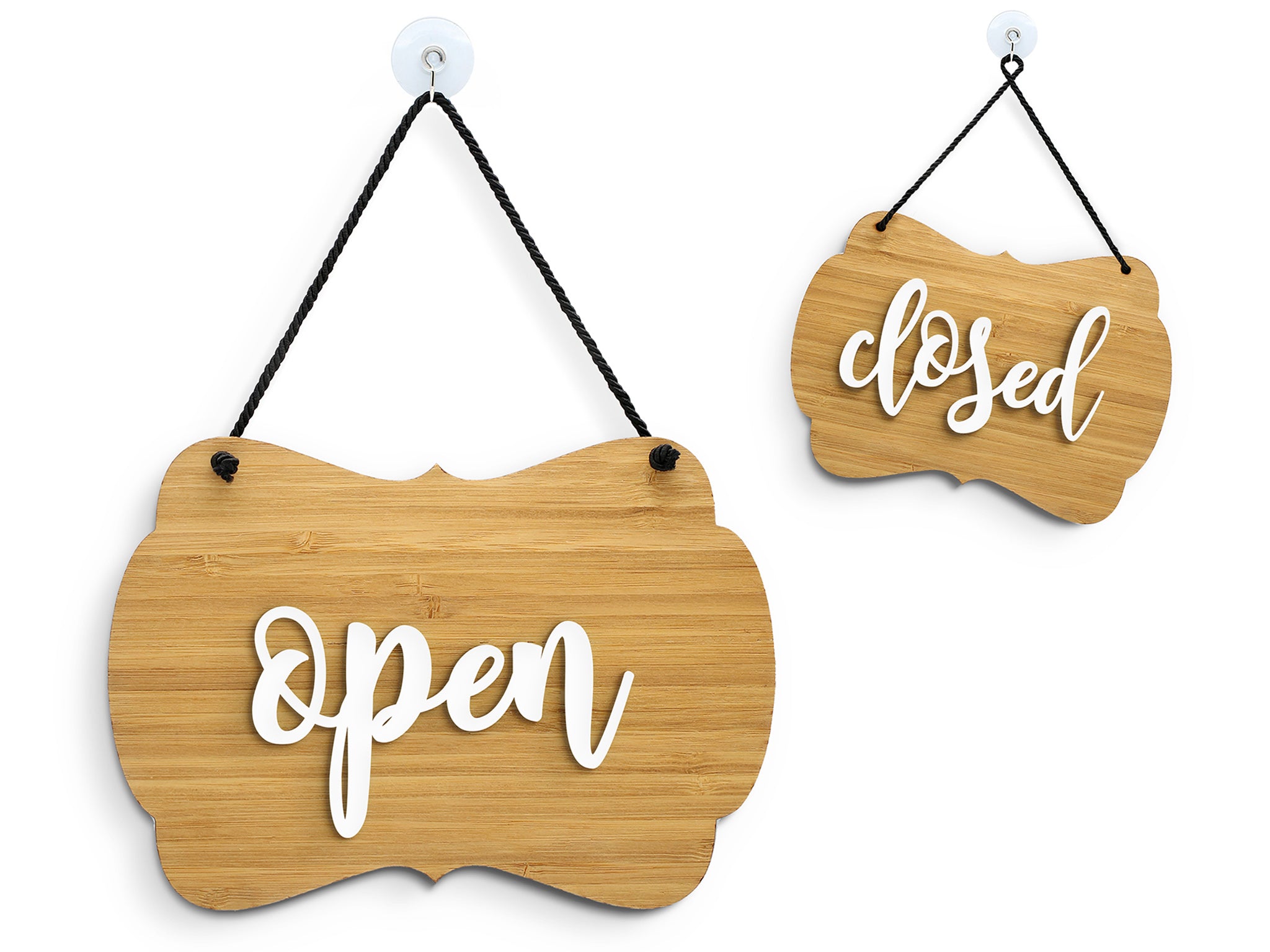 Brush, Shabby - Open / Closed Sign | SIGNS.style