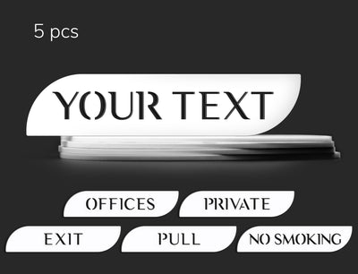 SIGNS.style | Signage for private & business Spaces - the cool way.